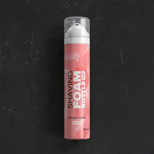 300ml Shaving Foam Deodorant Body Spray with Flower Scent for Men